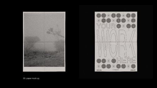 Textured Paper Mockups