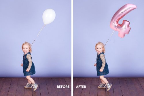 80 Number Balloons Photo Overlays 5224487