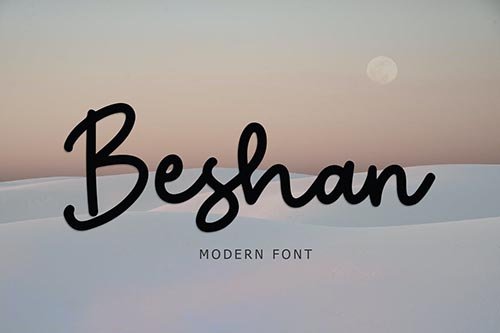 Beshan Modern Font