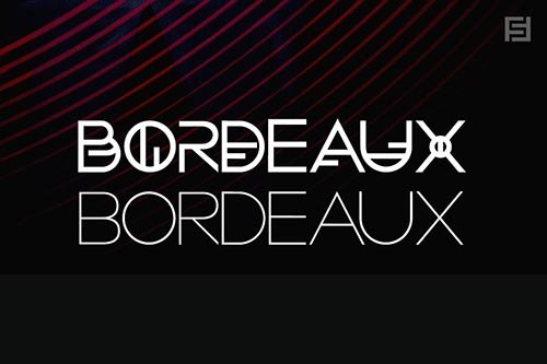 BORDEAUX - Custom / Hybrid Display Typeface