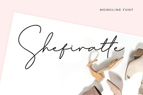Shefiratte - Modern Signature Font