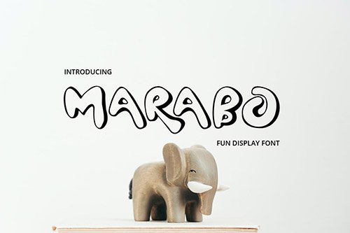 Marabo Display Font