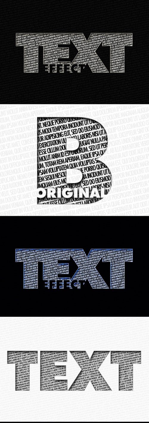 Double Text, Text Effect 369353234