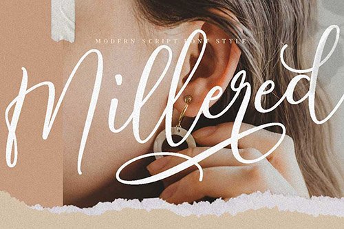Millered | Beauty Font Elegant