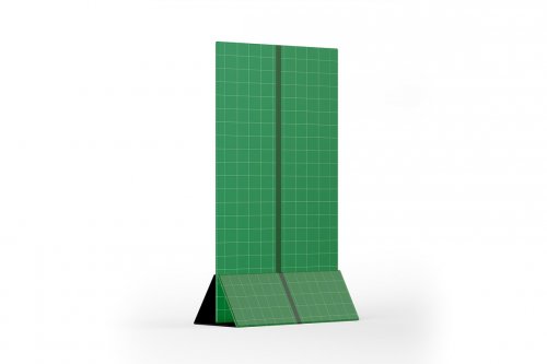 Plastic Table Tent Mockup 5242102