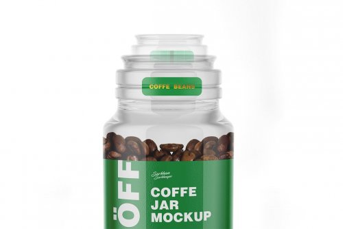 Coffee Jar Mockup 5224028