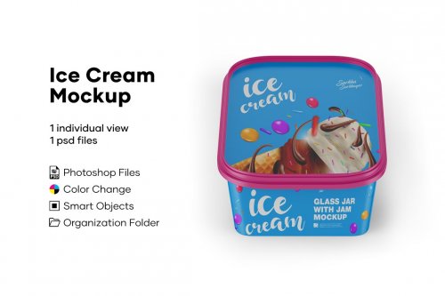 Ice Cream Mockup 5224102