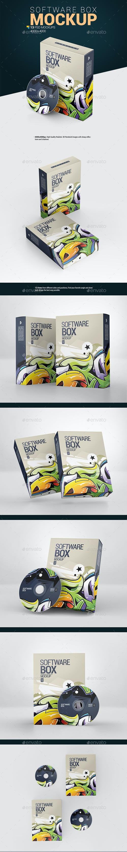Software Box Mockup 27279988
