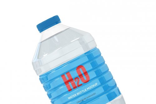 5L Clear PET Water Bottle Mockup 5233942