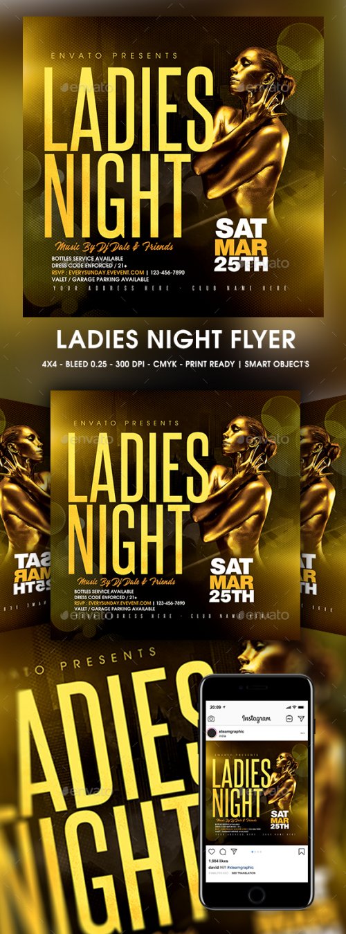 GraphicRiver - Ladies Night 26111577