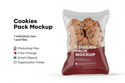 Cookies Pack Mockup 5224056