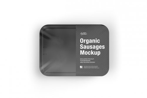 Organic Sausages Mockup 5242216