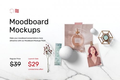 Moodboard Mockups - Scene Creator 5245186
