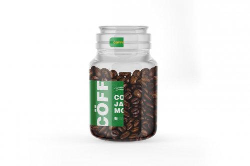 Coffee Jar Mockup 5224028