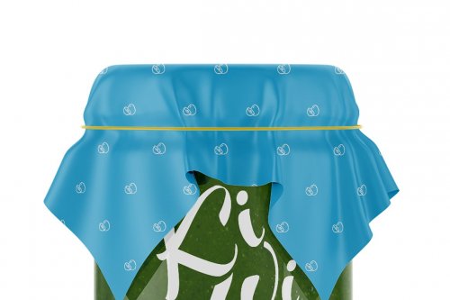 Kiwi Bottle Mockup 5224093