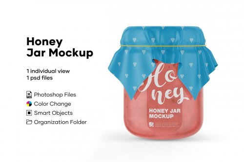 Honey Jar Mockup 5224010