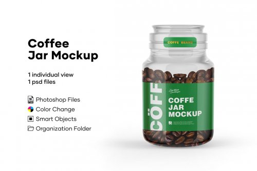 Coffee Jar Mockup 5224028