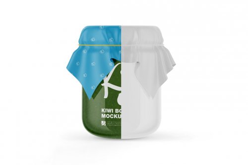 Kiwi Bottle Mockup 5224093