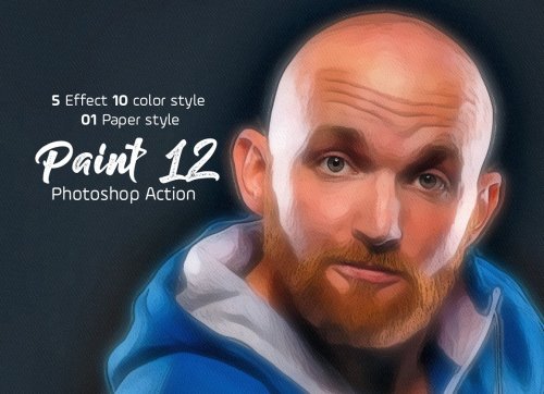 Paint Photoshop Action 5183417