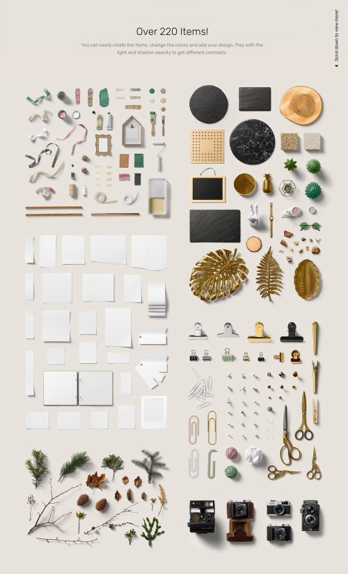 Moodboard Mockups - Scene Creator 5245186
