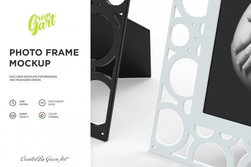 4 PSD Photo Frame Mockup 2332093