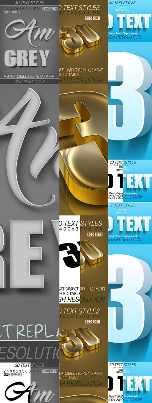 30 Bundle 3D Text Mix 21_7_20 27809999