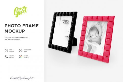 4 PSD Photo Frame Mockup 2332093