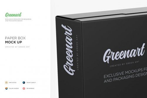 Paper Box Mockup 2651457