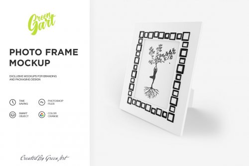 4 PSD Photo Frame Mockup 2332093