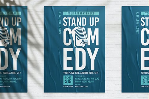 Stand Up Comedy Poster