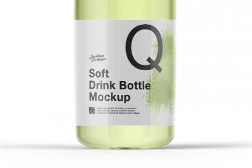 Soft Drink Bottle Mockup 5276731