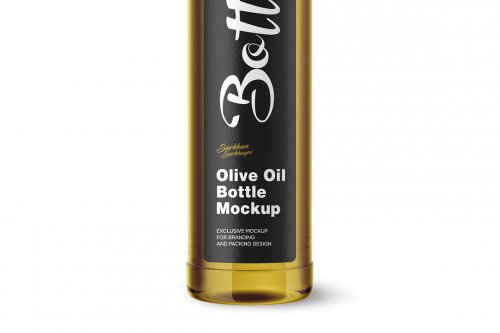 Olive Oil Bottle Mockup 5276717