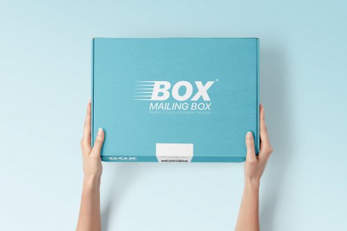 Mailing Box Mockups Set