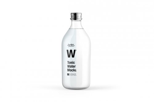 Tonic Bottle Mockup 5276734