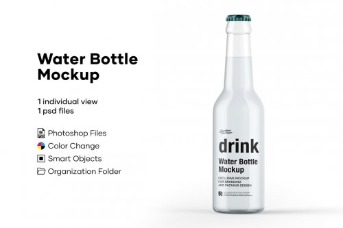 Water Bottle Mockup 5276721