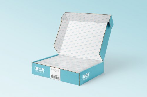 Mailing Box Mockups Set