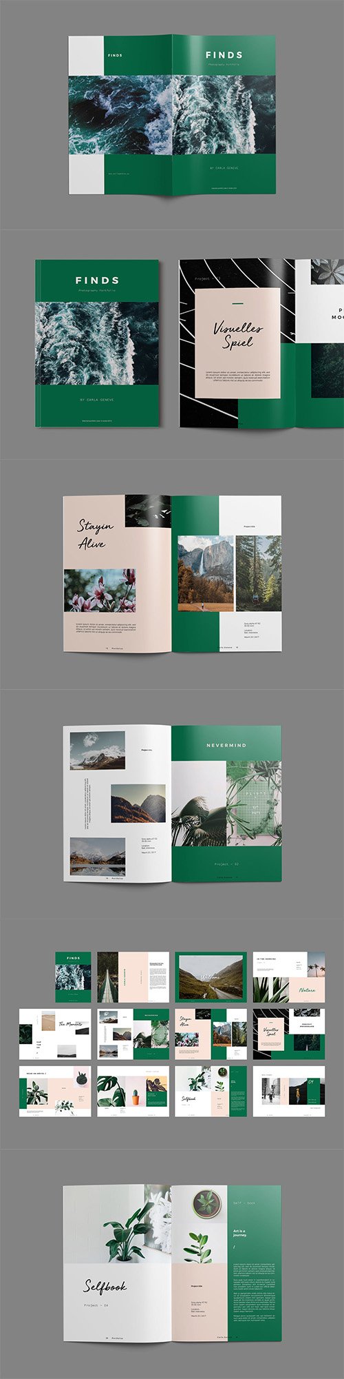 Photography Portfolio Brochure Template