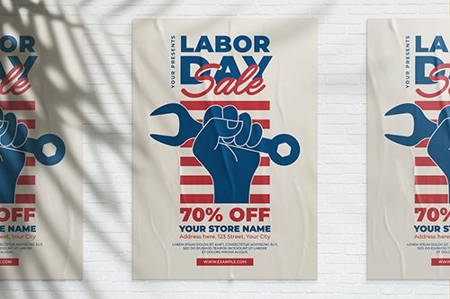 US Labor Day Sale Flyer