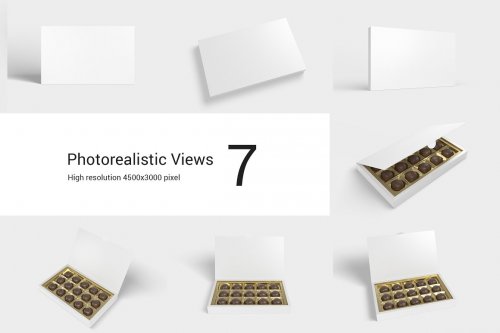 Box Of Chocolates Mockup 5290692