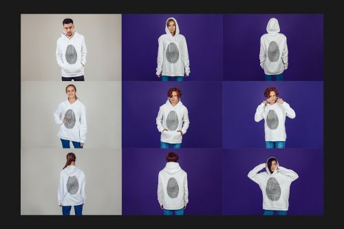76 Hoodie Mock-Up Set 4767702