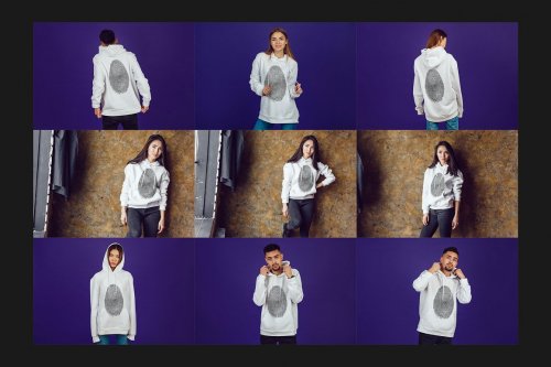 76 Hoodie Mock-Up Set 4767702