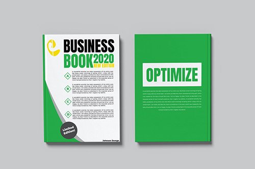 Business Book Mockup