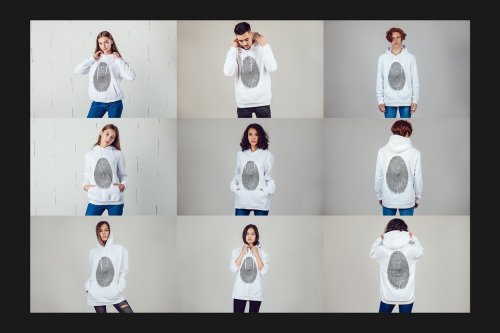 76 Hoodie Mock-Up Set 4767702