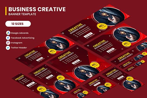 Business Creative Adwords Banner Template