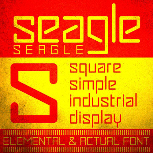 SEAGLE - Elemental & Actual Font