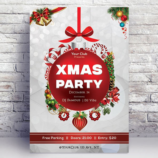 Xmas Party - Premium flyer psd template