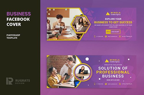Business r15 Facebook Cover Template