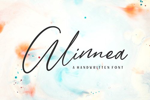 Alinnea | Handwritten Font