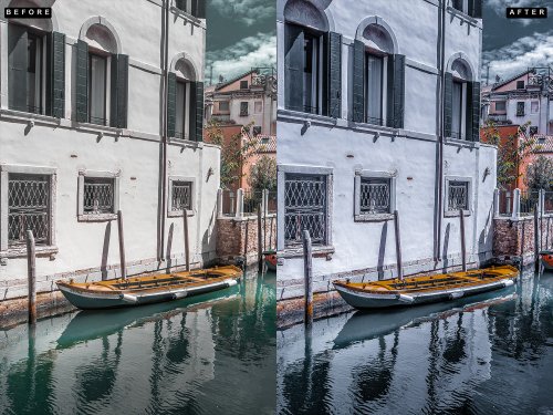 Famous City's / VENICE - Photoshop Action