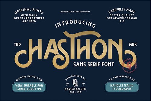 Hasthon | Modern Sans Serif